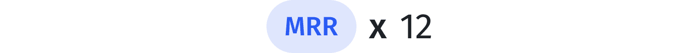 annualized monthly recurring revenue mrr calculation