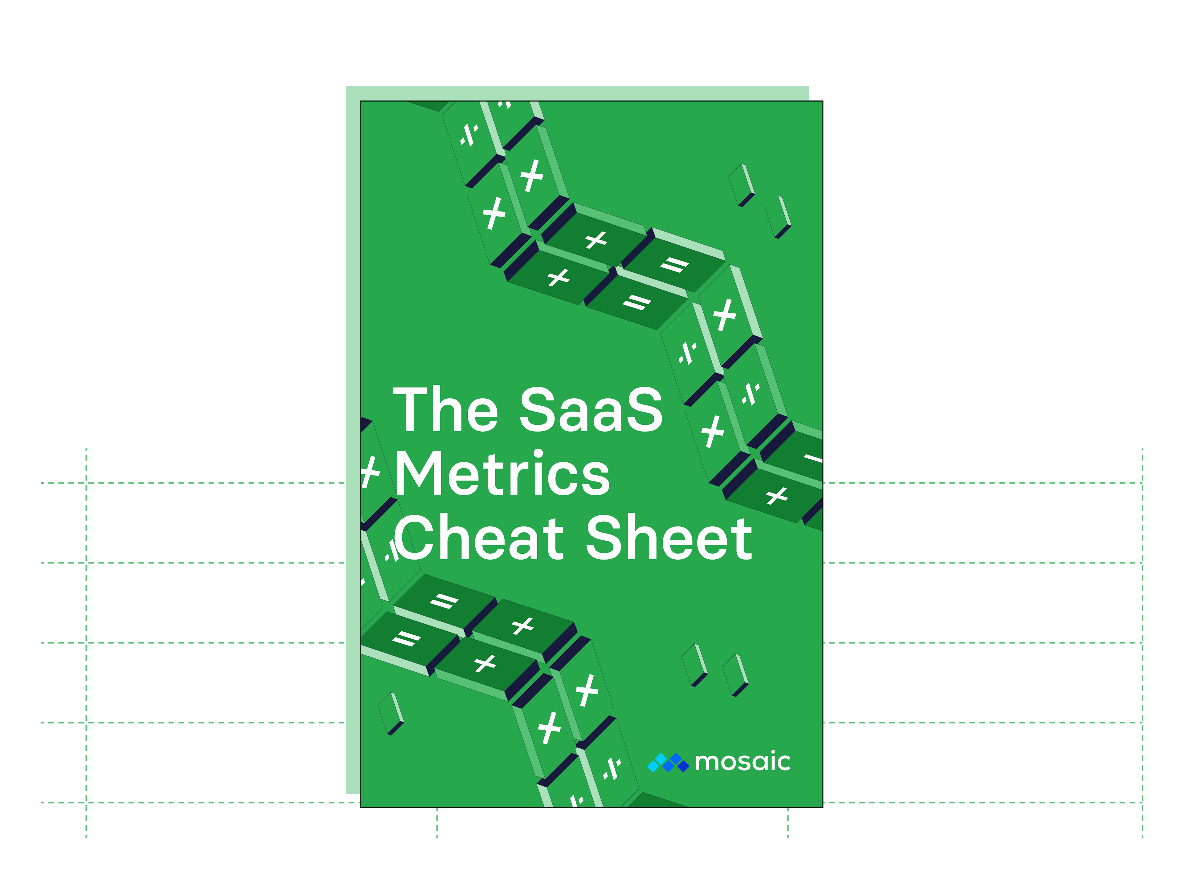 SaaS Metrics Cheat Sheet landing page inline